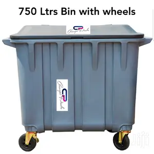 750 Litre Garbage Bin With Wheels.