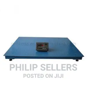 Industrial Platform Scale With Load