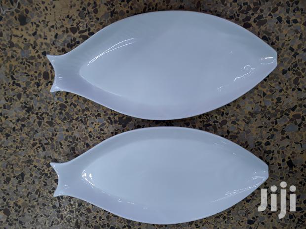 6pc Fish Plate Ceramic/Dinner Plate - thumbnail 2