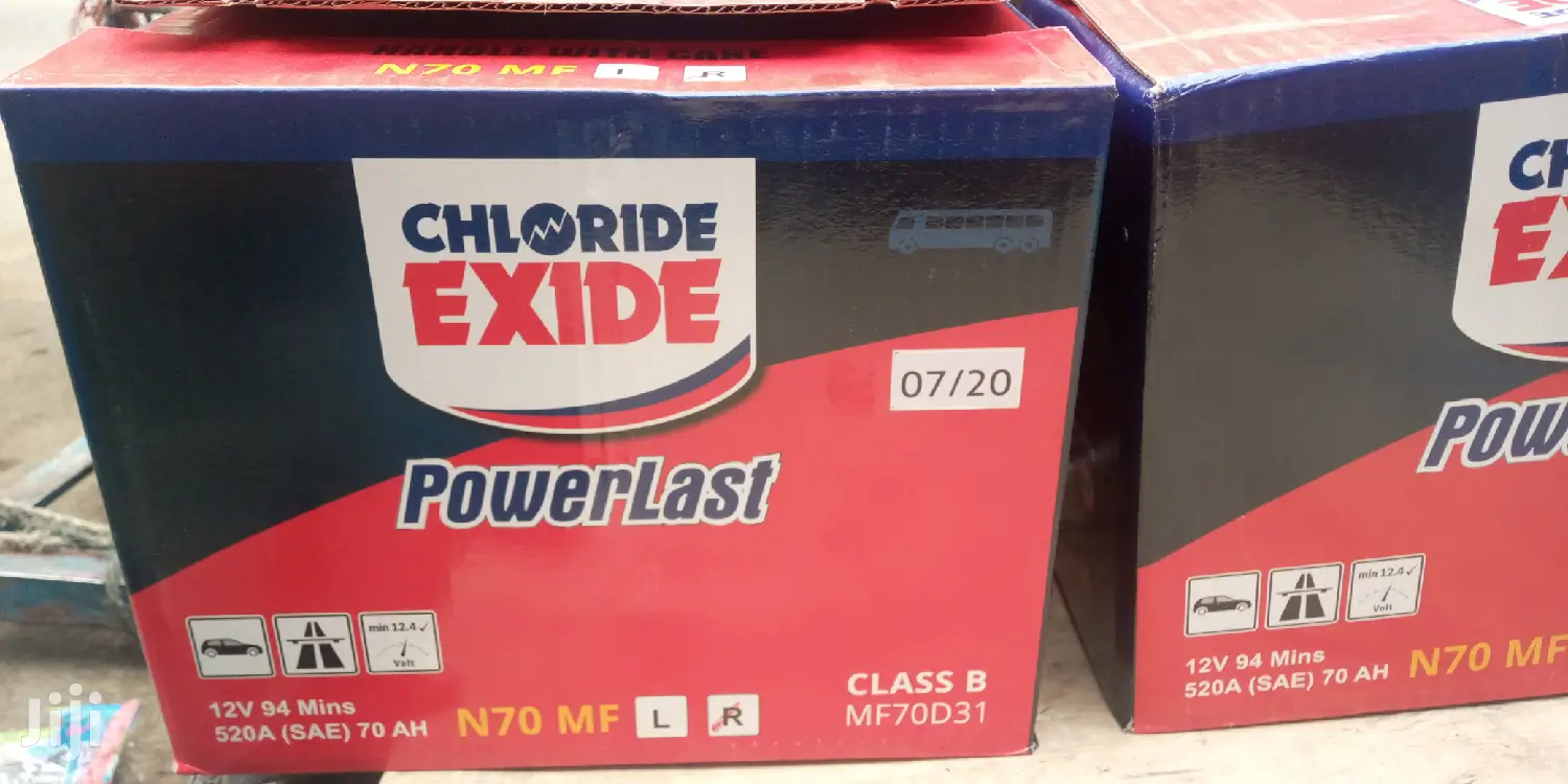 Chloride Exide N70 MF 12v-70ah