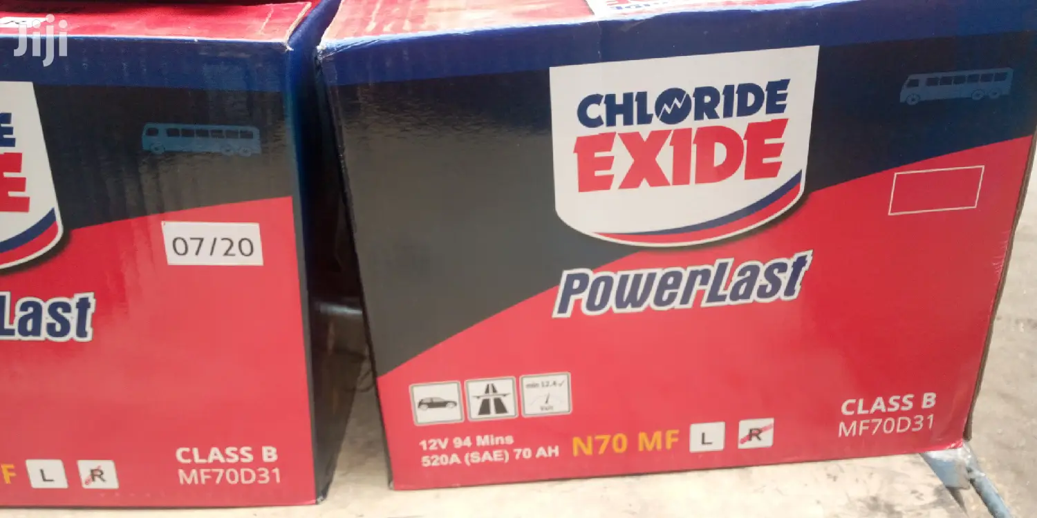 Chloride Exide N70 MF 12v-70ah