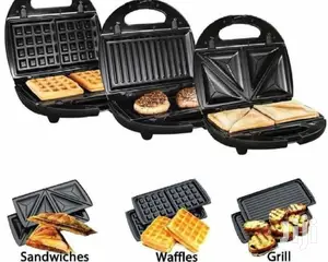 Waffle Maker, Sandwich Maker And Grill