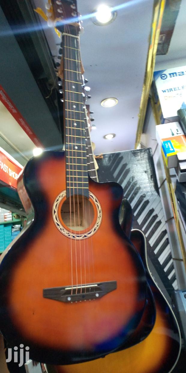 Cowboy Acoustic 6 String Box Guitar Medium Size - main view