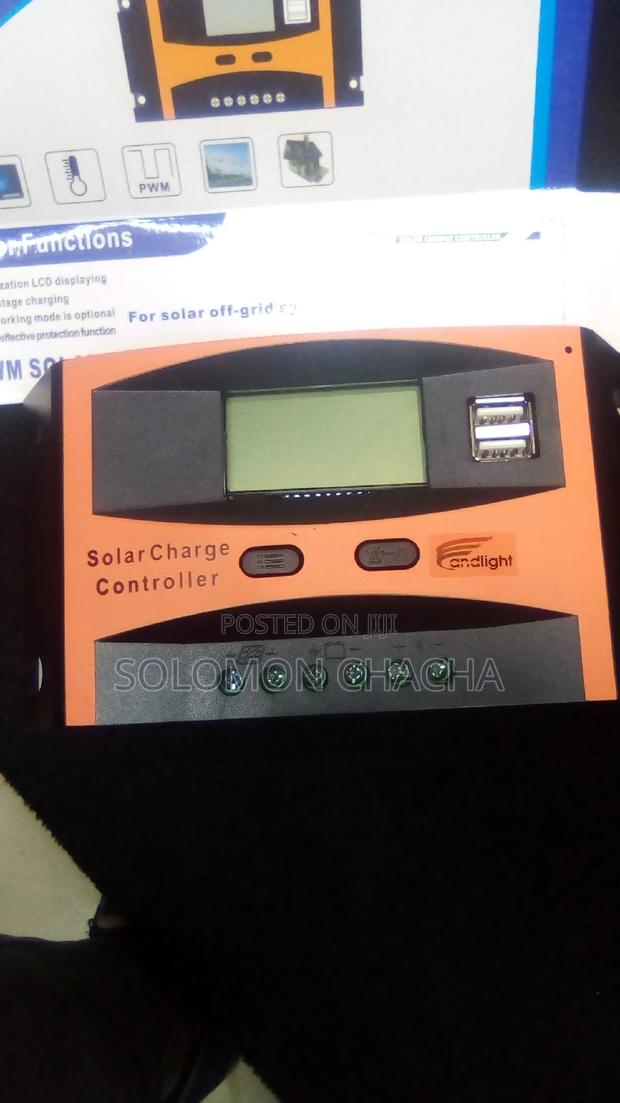 PWM Solar Charge Controller 20A 12v/24v - thumbnail 4