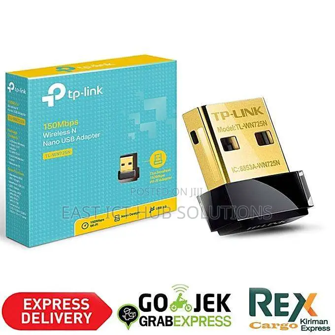 TP LINK (TL-WN725N) Usb Wifi Adapter 150mbs Speed