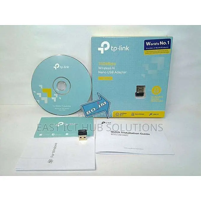 TP LINK (TL-WN725N) Usb Wifi Adapter 150mbs Speed