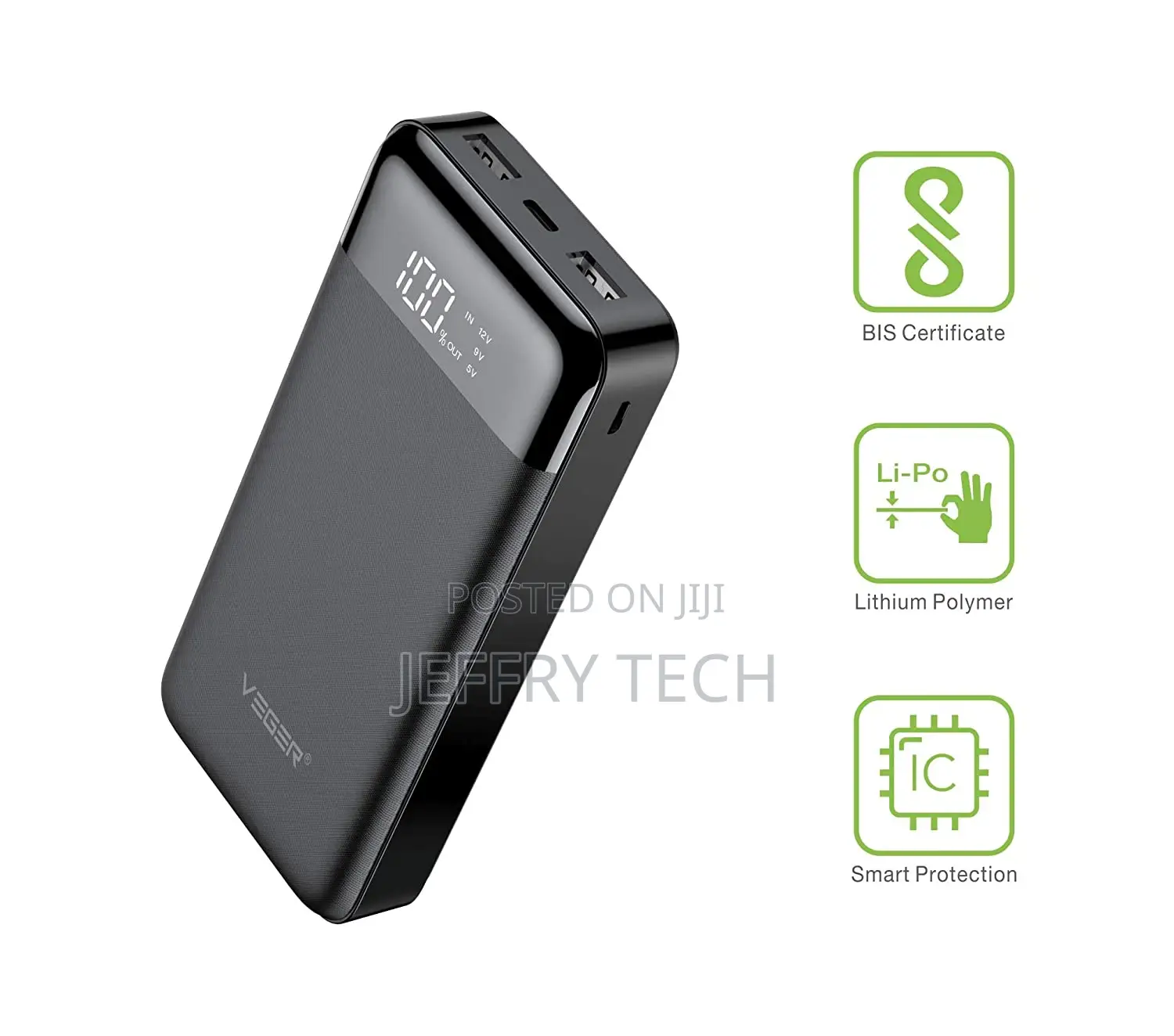 Veger Power Bank 20,000mah