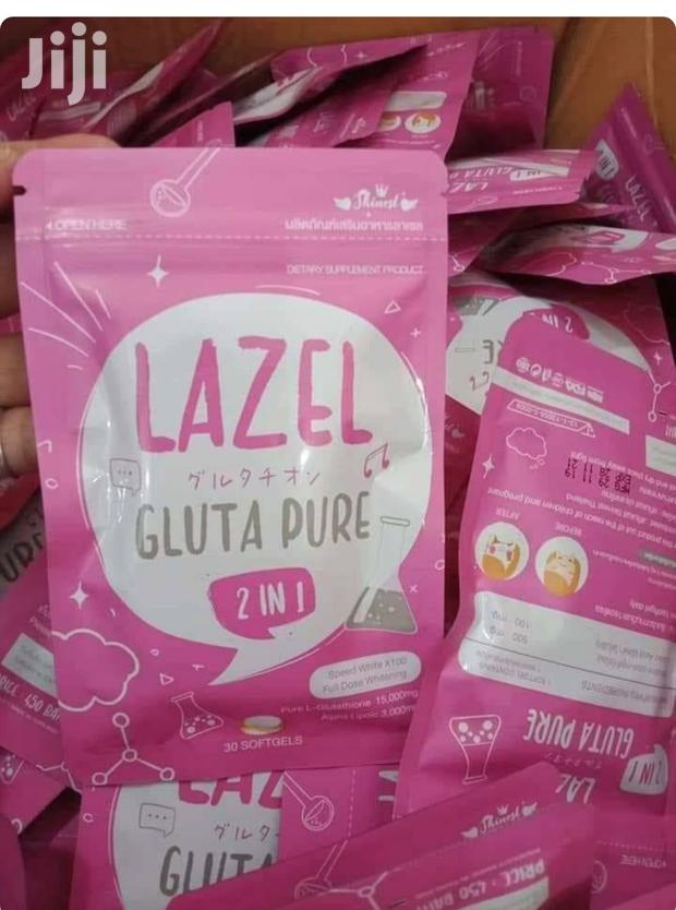 Lazel Gluta Pure 2 In 1 Supplement Brightening Antioxidant