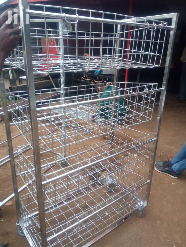 Bread Cooling Rack Portable Trolley - main view