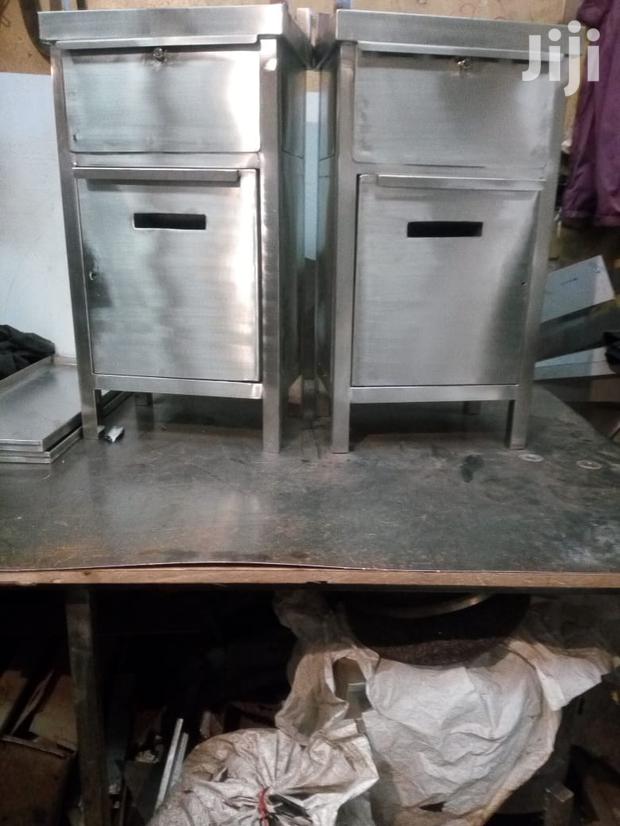 Stainless Steel Drawers With Lock & Key - main view