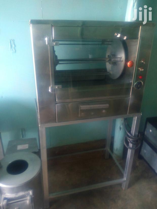 Chicken Roaster With Stand Stainless Steel