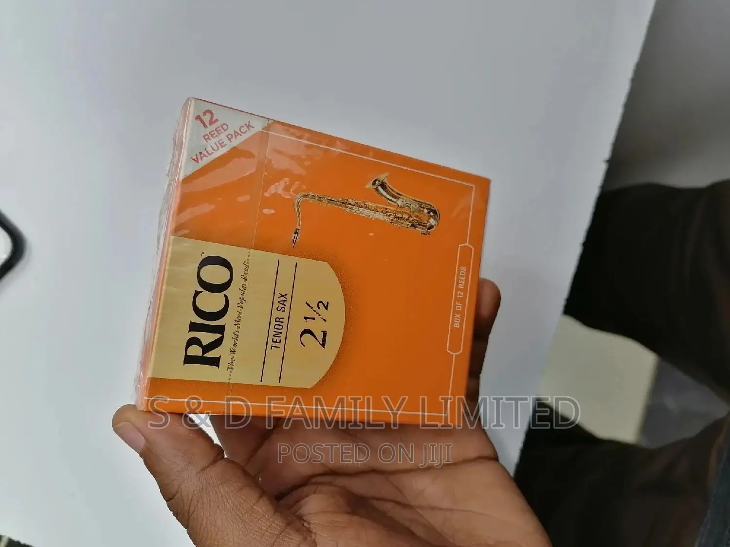 RICO Tenor Sax Reeds 12 Pack