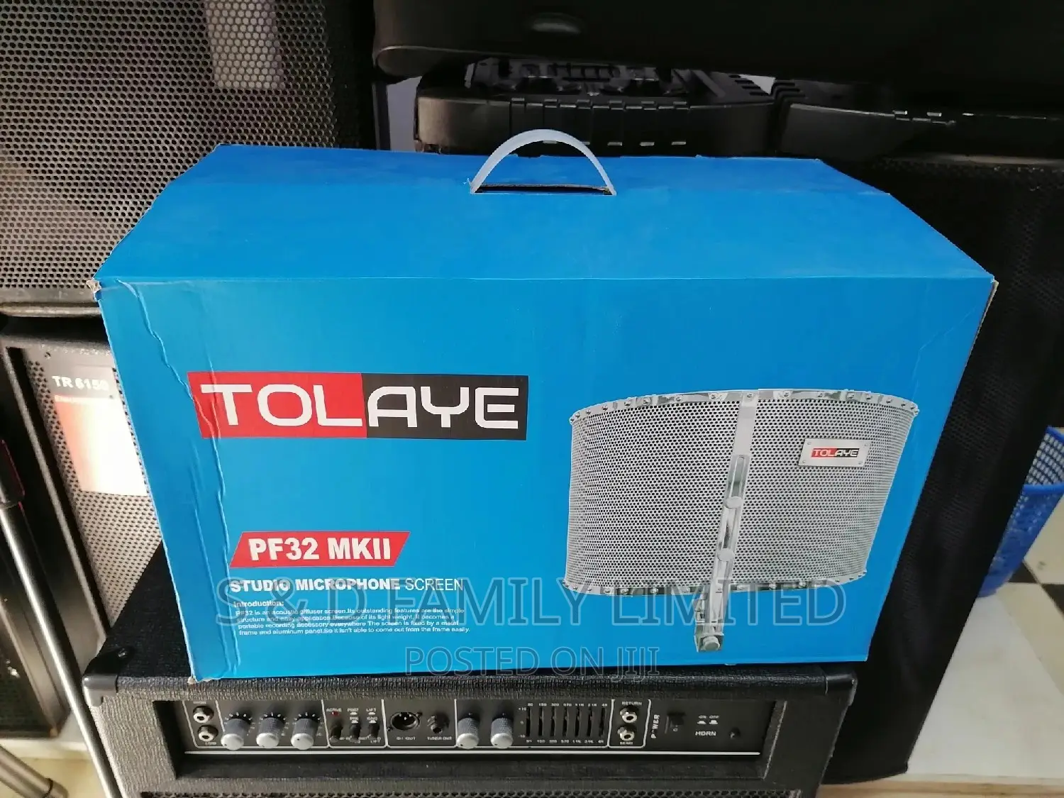 TOLAYE Studio Microphone Screen