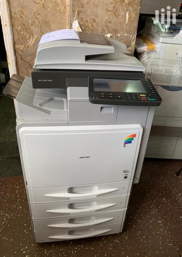 Colored Ricoh Aficio Mpc300 Photocopier Machines