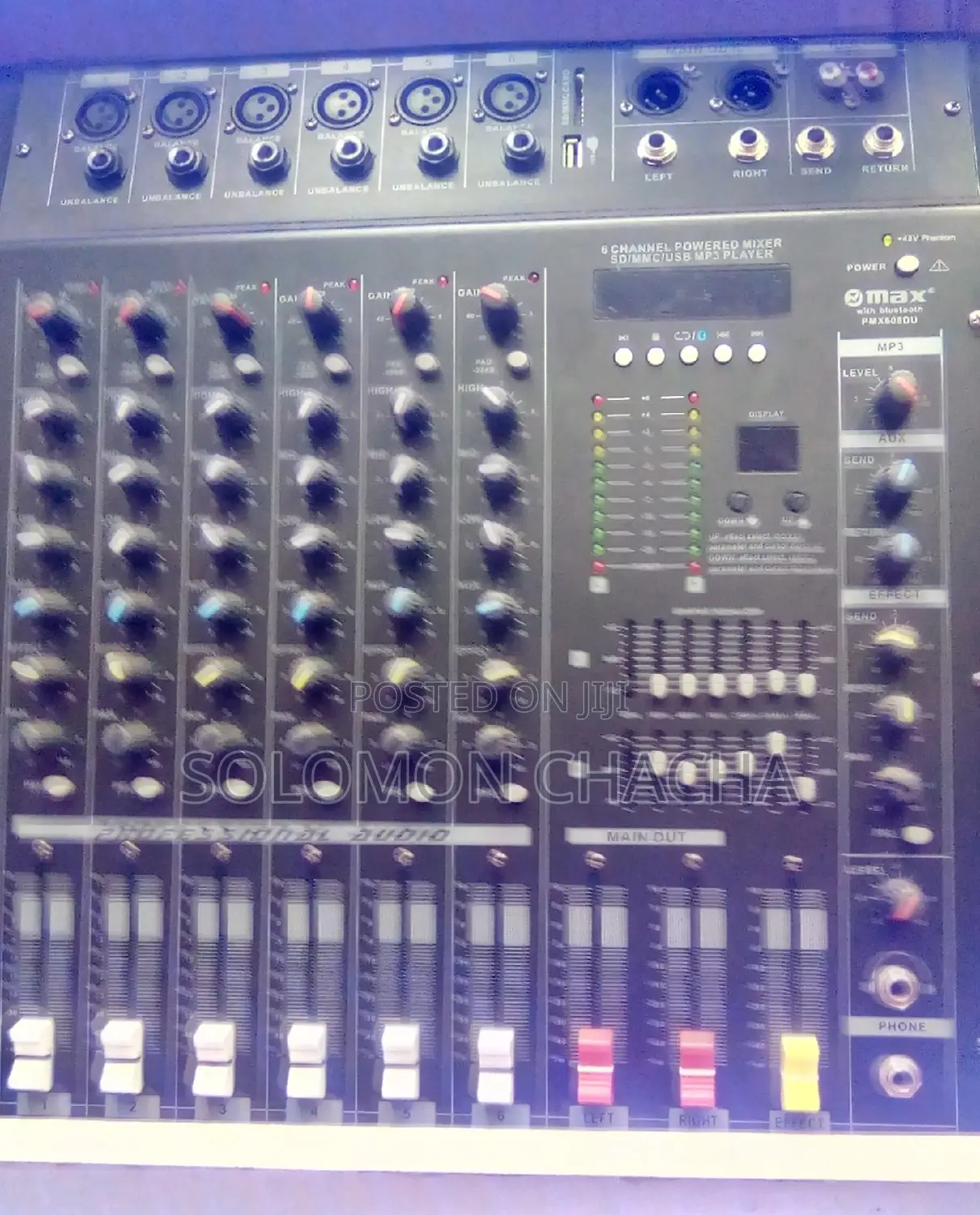 6channel Mixer Maxs