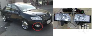 Fog Lights With Wiring: For Toyota Corolla : NZE: Yr2005+
