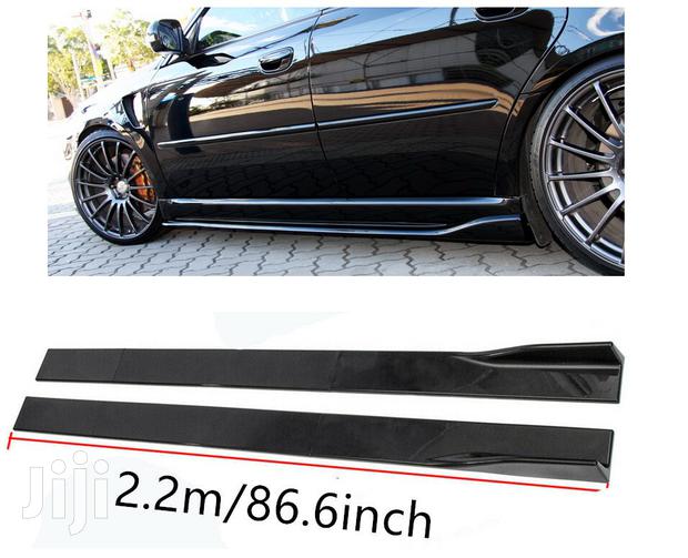 Side Skirt Splitters Extensions: For Toyota,Subaru,Mazda,Vw - main view