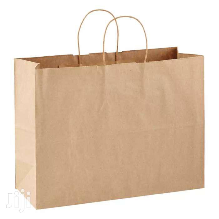 Gift Bags White And Brown