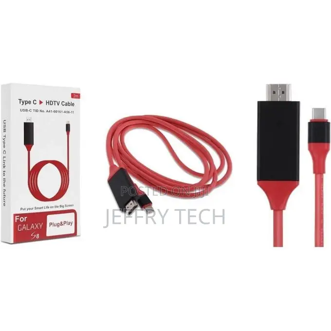 HDMI TV/HDTV Video Cable for Samsung Galaxy S8,S9
