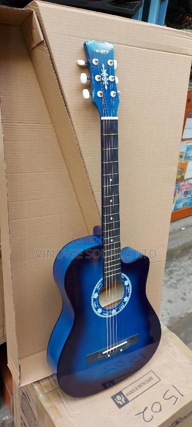 38 Inches Medium Acoustic Guitar Multi Color - thumbnail 2