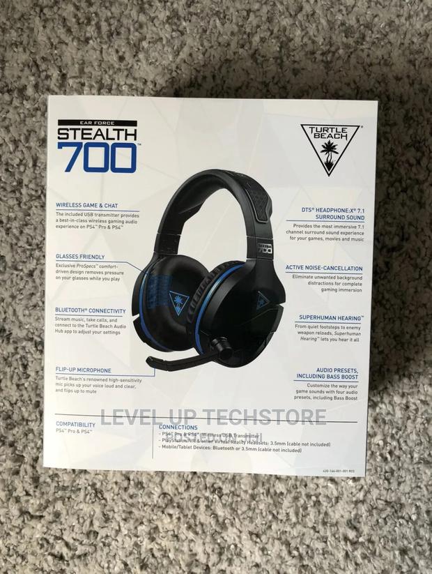 Turtle Beach Stealth 700 PS4 Gaming Headset - Boxed&Sealed - thumbnail 2