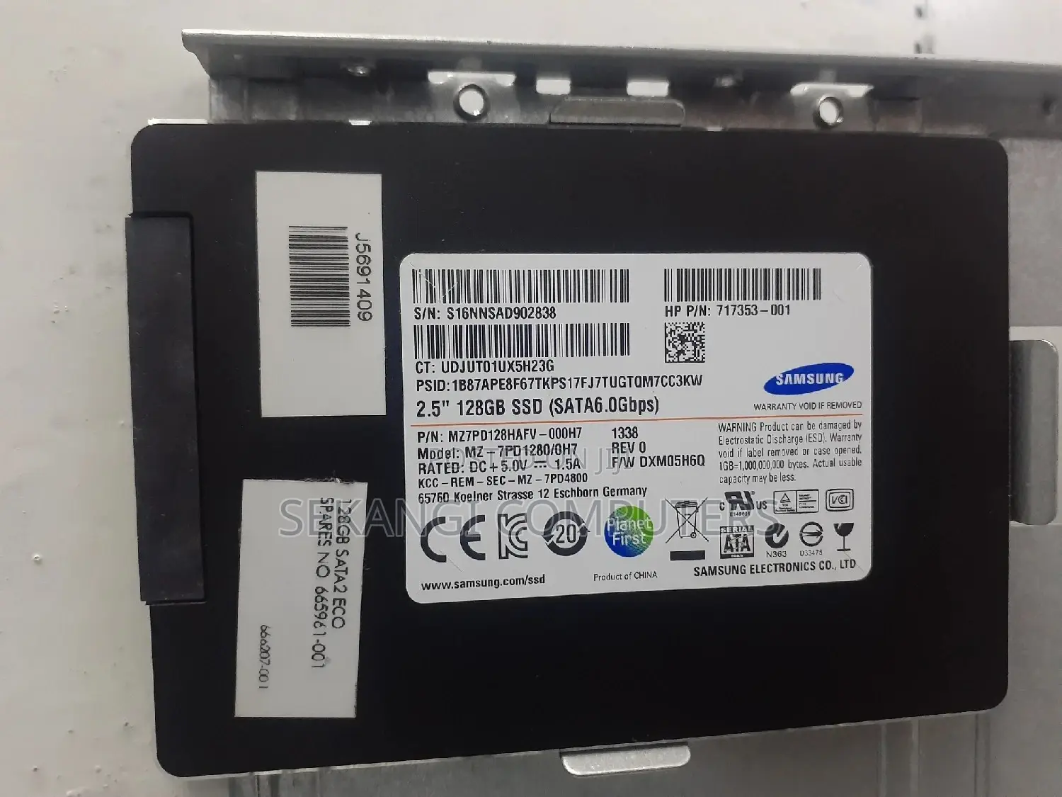 Internal Hard Drive (SSD)
