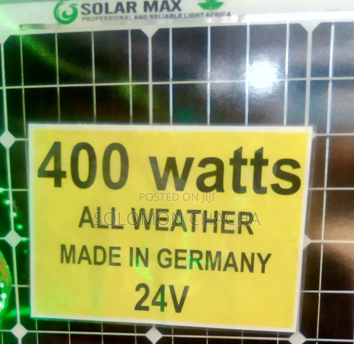 Solar Panel 400w 24v