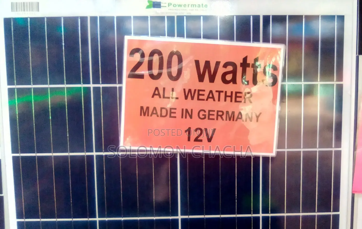 Solar Panel 200W