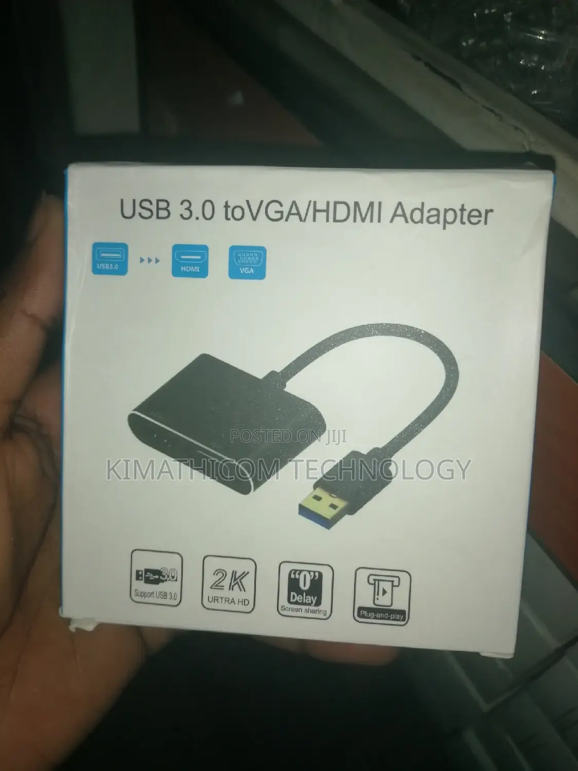 Usb 3.0 To Vga And Hdmi