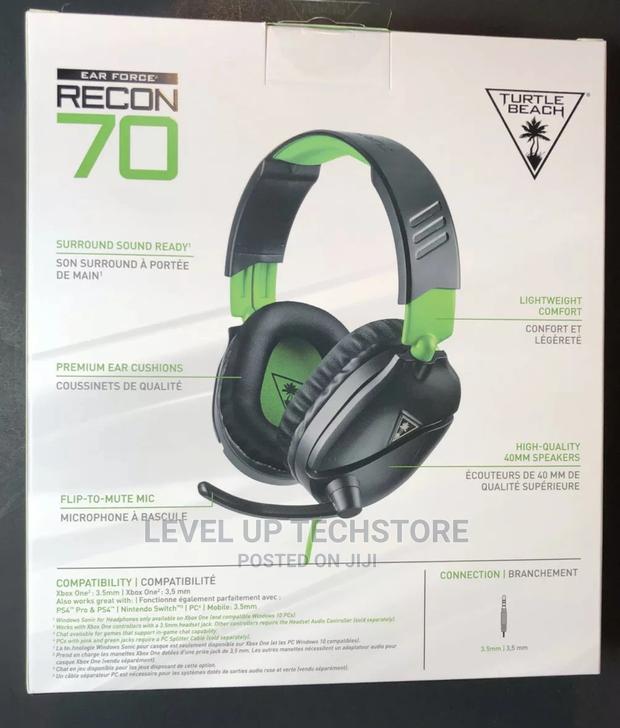 Turtle Beach Recon 70 Wired Gaming Headset - Boxed&Sealed - thumbnail 2