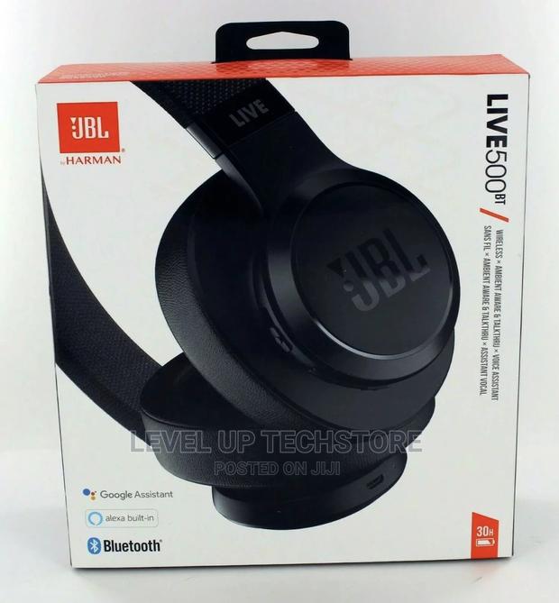 JBL LIVE 500BT Wireless Over-ear Headphones - Boxed&Sealed - main view