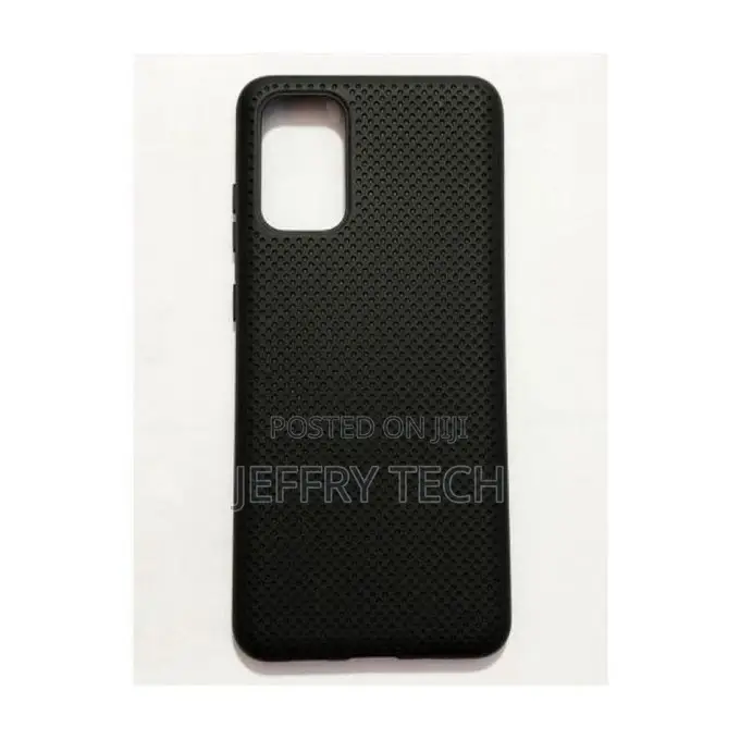 Silicon Cover Anti-Knock Velor Lined for Samsung Galaxy S20