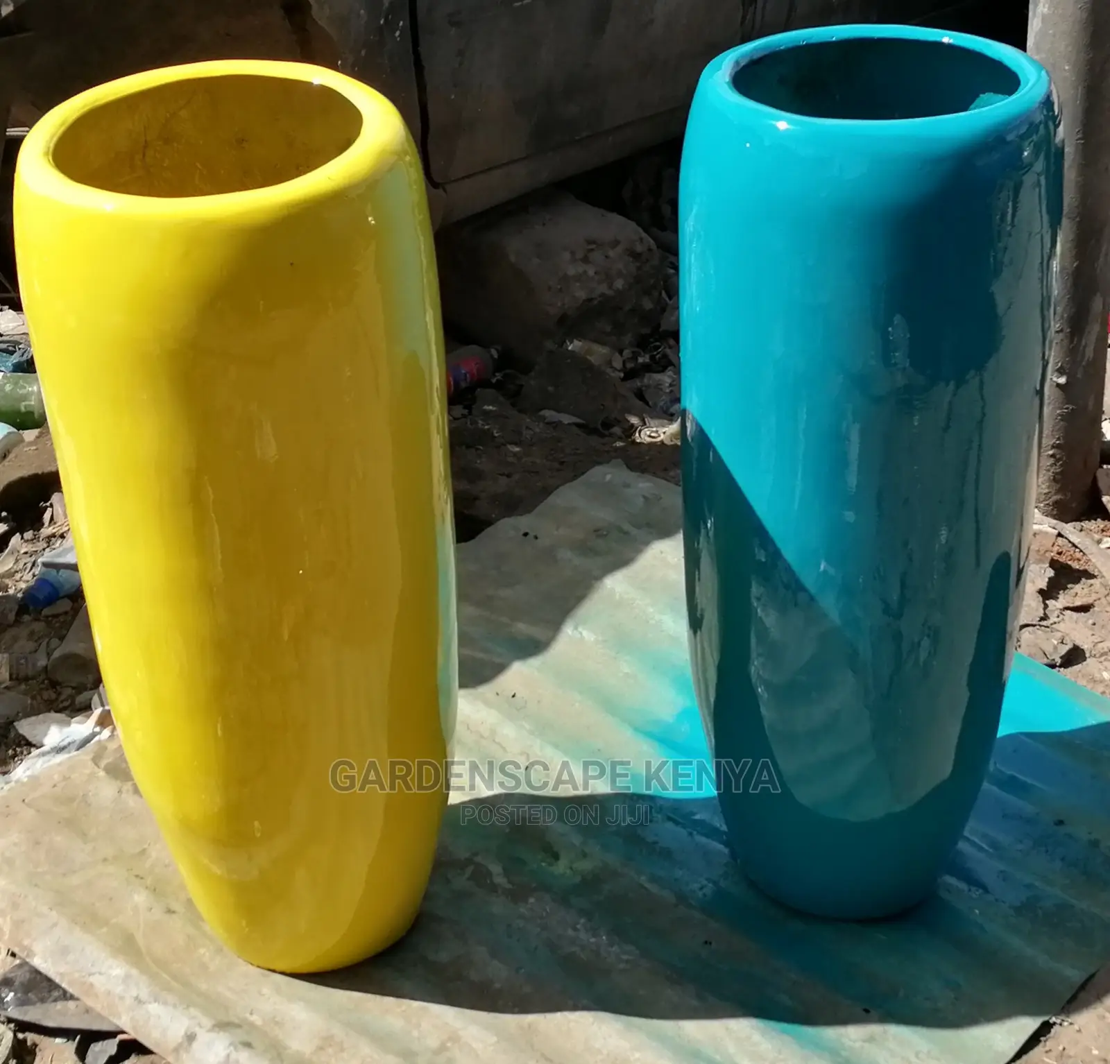 Fibre Glass Planters And Other Products.
