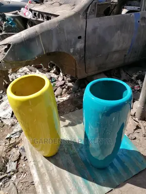 Fibre Glass Planters And Other Products.