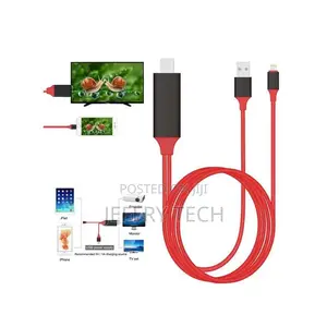 1080P Lightning to HDMI/HDTV AV TV Cable Adapter - For Ipho