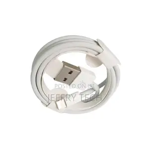 Lightening Charging Cable for iPhone - 1 M - White