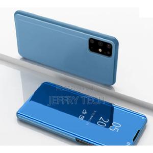 Samsung Galaxy A71 Plating Mirror Case - Blue - thumbnail 2