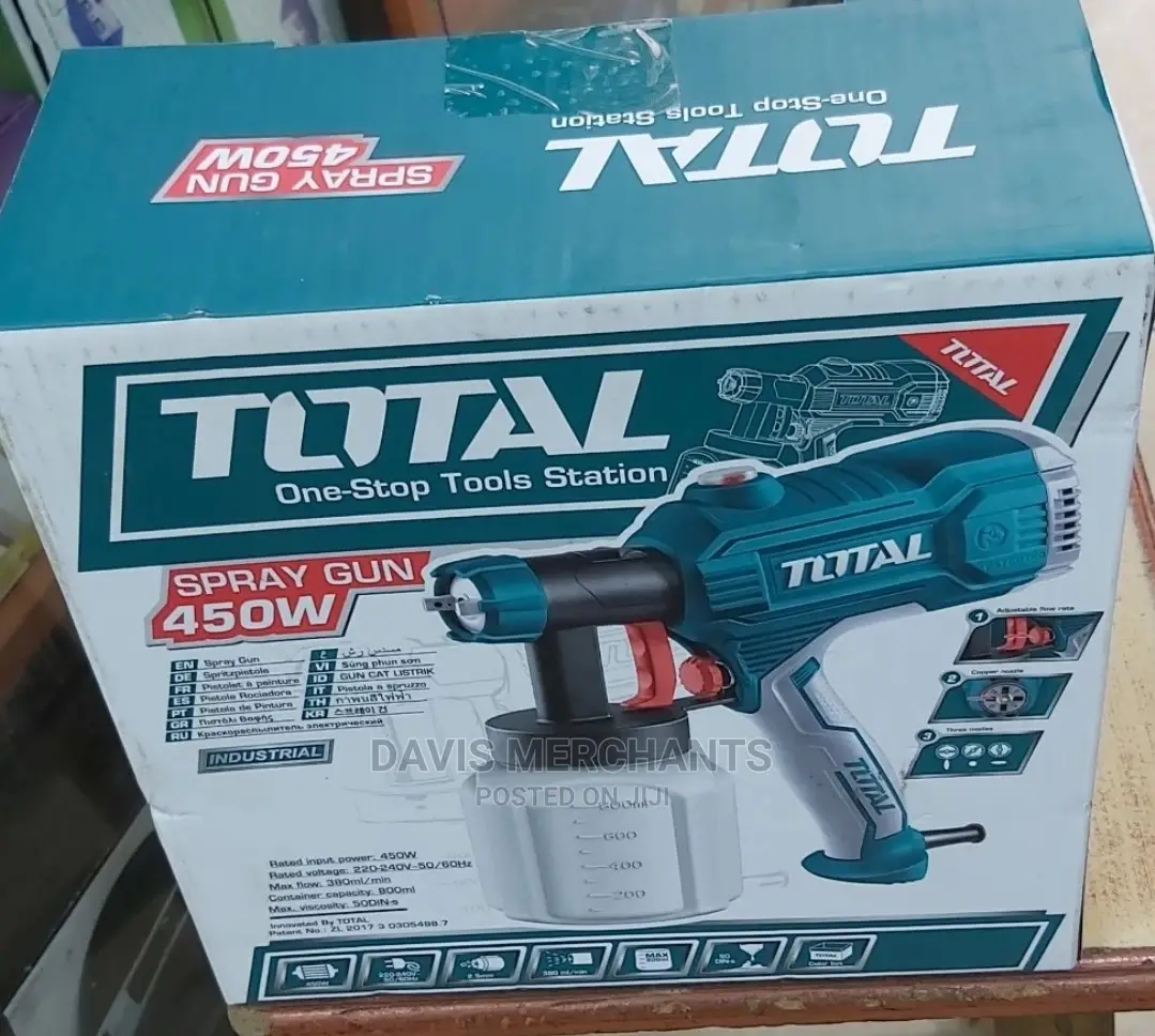 Total 450 Watts Electric Spray Gun