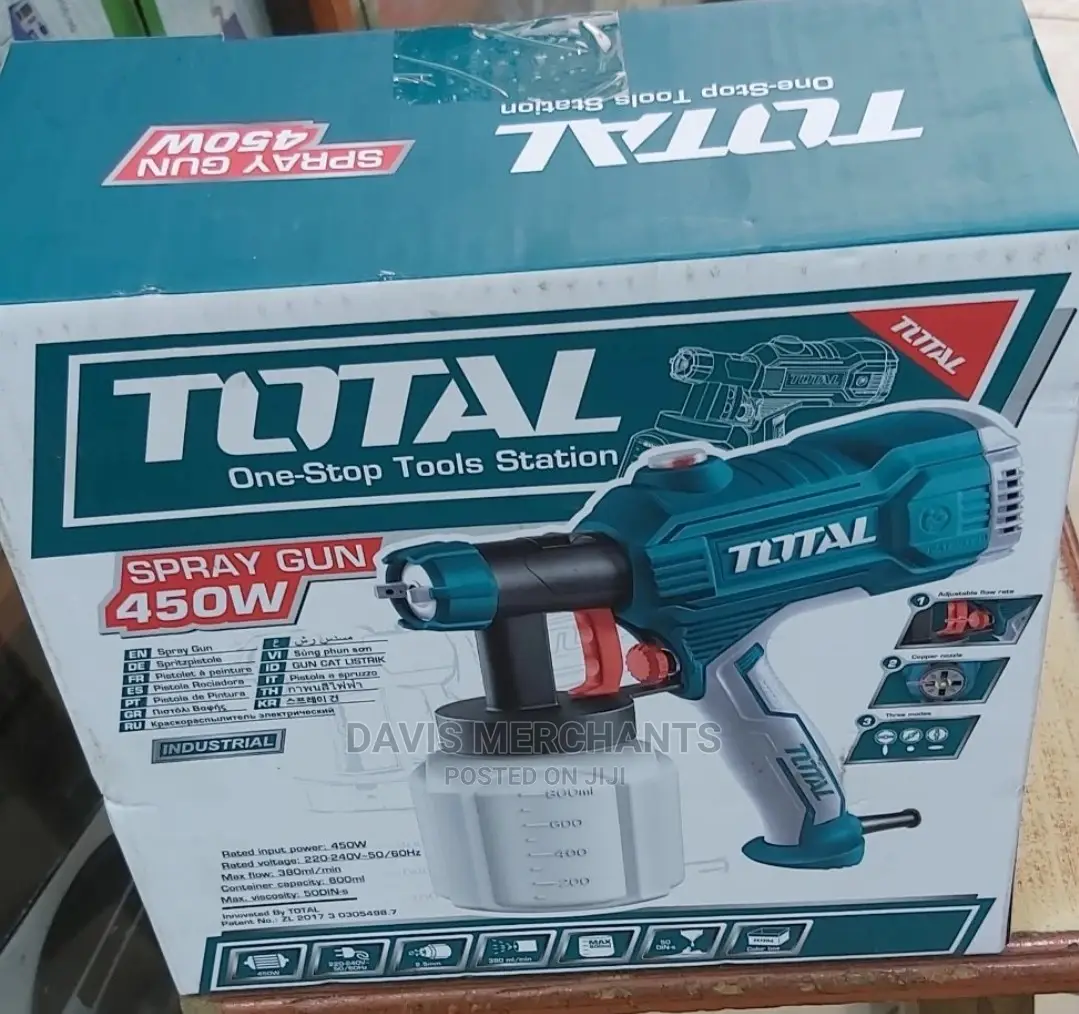 Total 450 Watts Electric Spray Gun