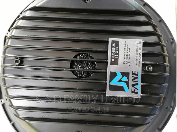 FANE 18 Inch Naked Bass Speaker
