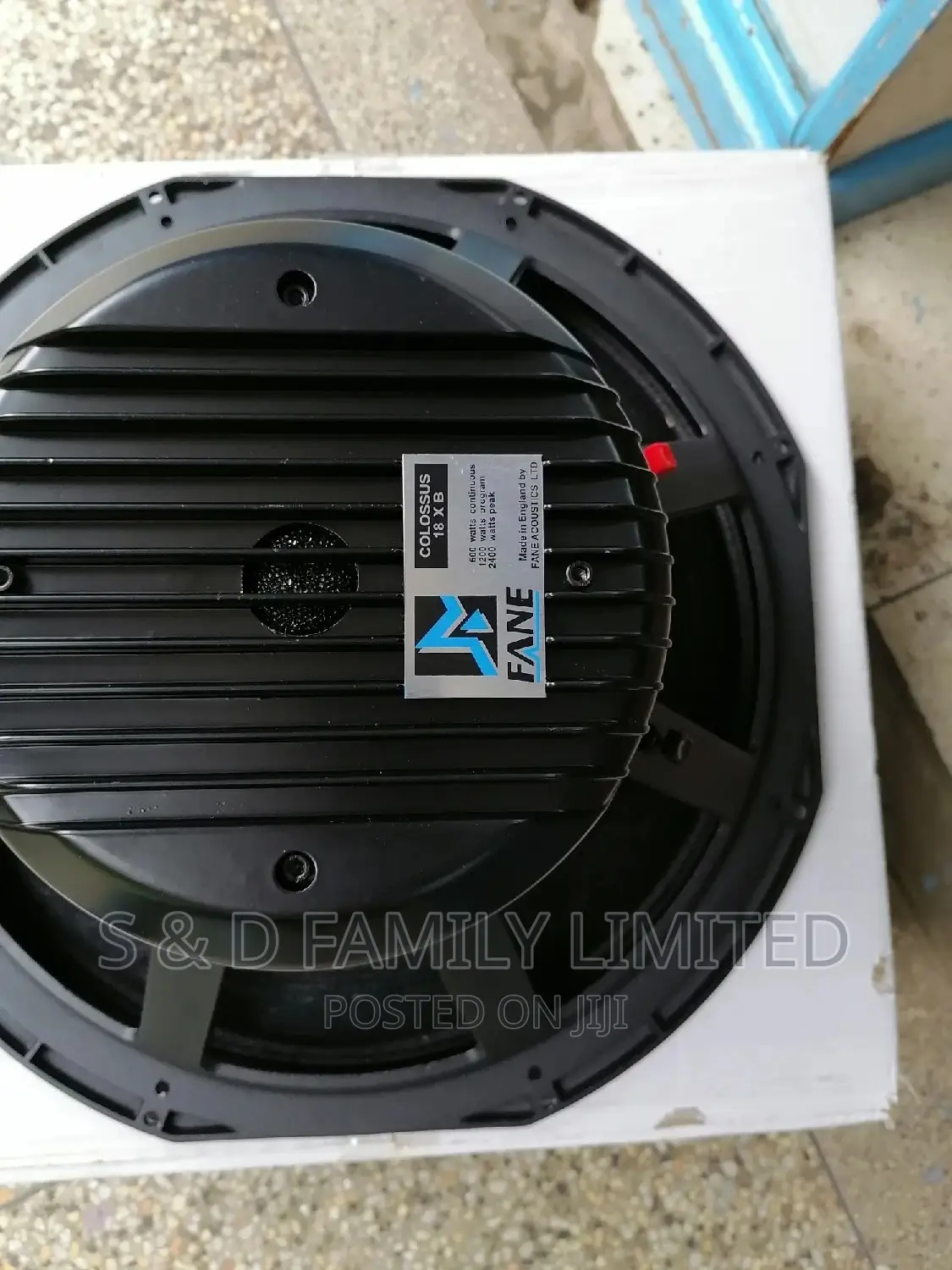 FANE 18 Inch Naked Bass Speaker