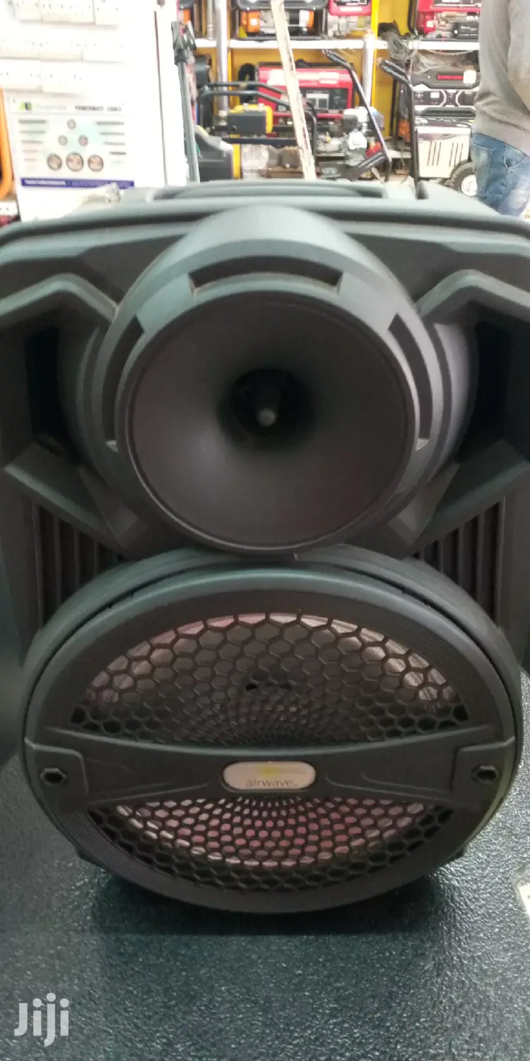 12" Portable 1200W PA Wireless BT Rechargeable Speaker