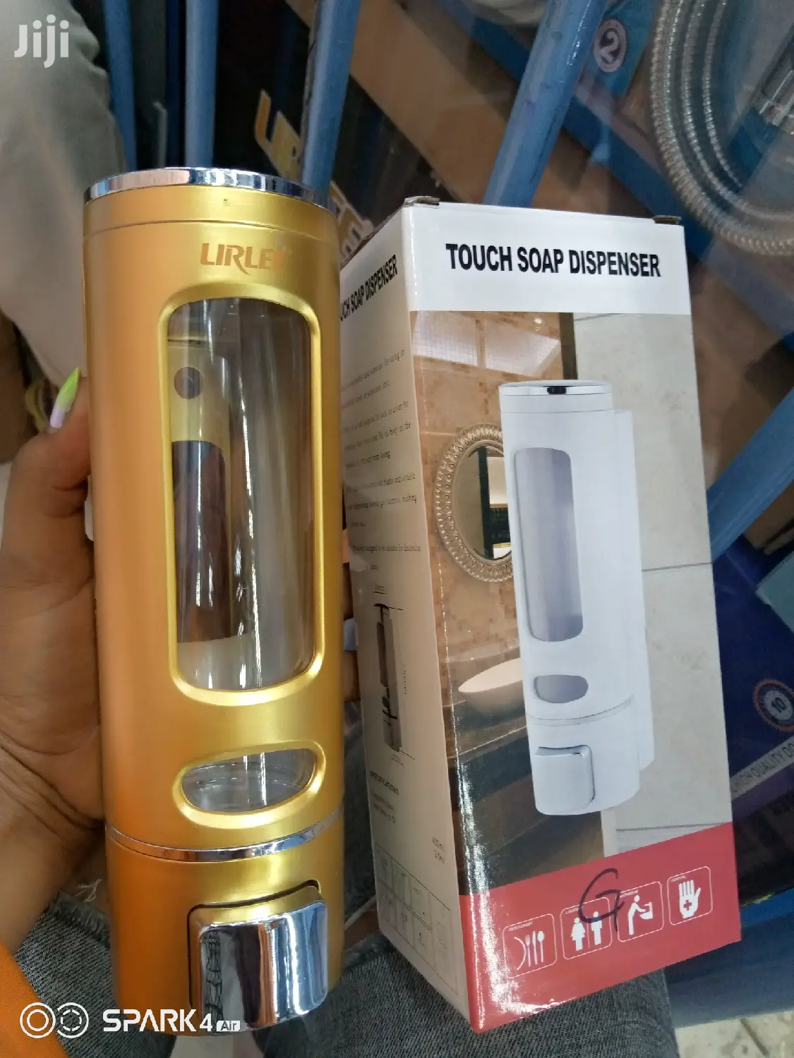 400ml Colored Touch Soap Dispenser
