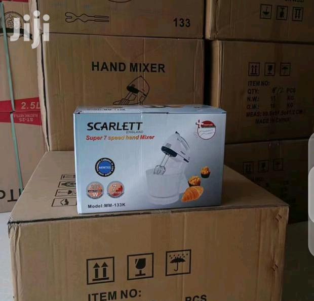 High Speed Hand Mixer With Bowl