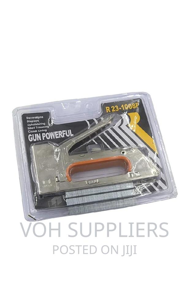 Staple Gun Tacker Heavy Duty Wood Hand Tool Stapler - main view