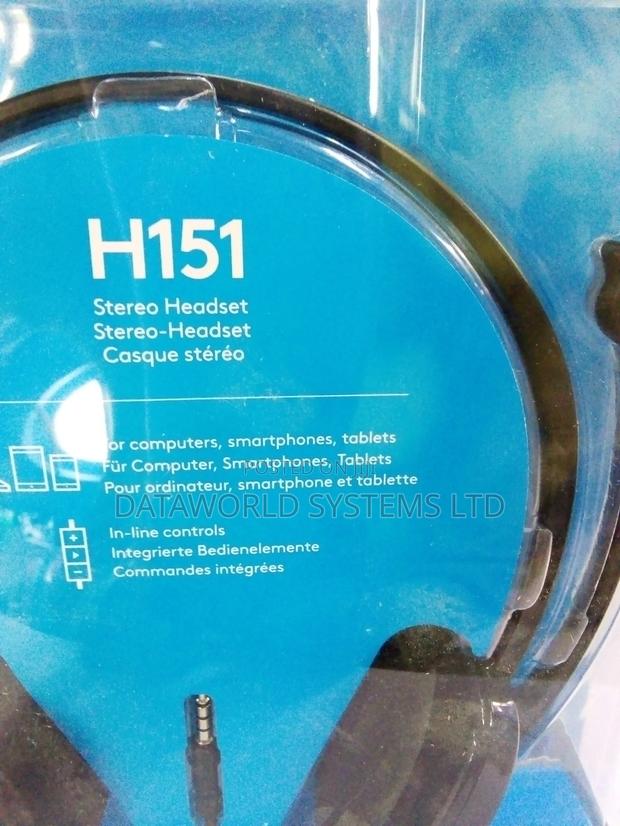 Logitech Stereo Headset H151 – Black (3.5 MM JACK) - main view