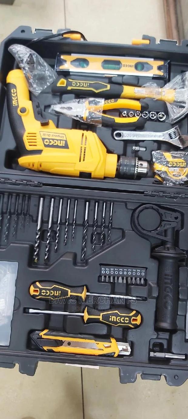 Ingco Impact Drill With Accessories - thumbnail 2