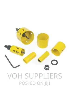 9pcs Plumbing HSS Bi-metal Steel Wood Hole Drill Bits Set
