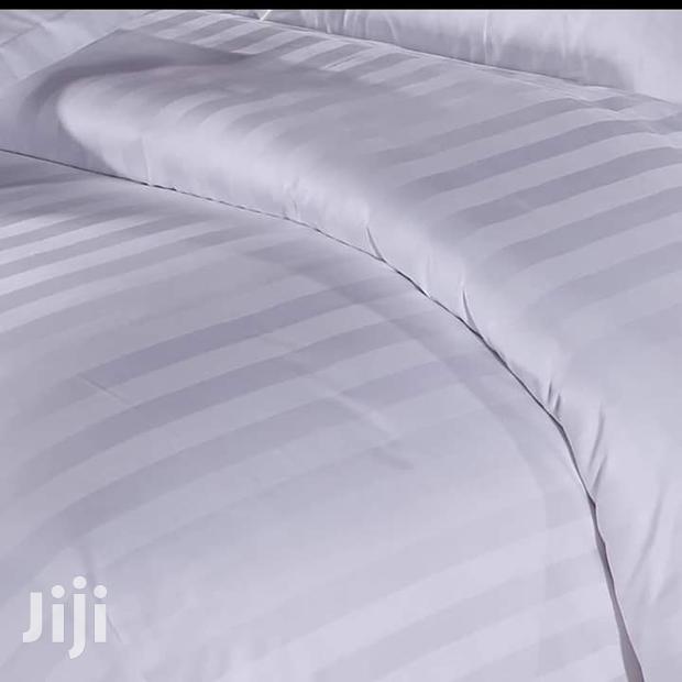 White Stripped Bedsheet - thumbnail 3
