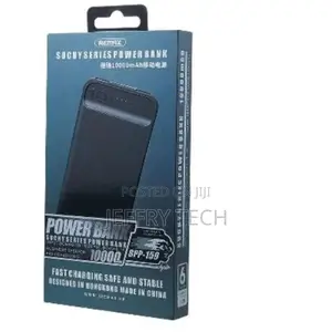 Remax RPP-159 SUCHY Series 10000mah Power Bank - Black